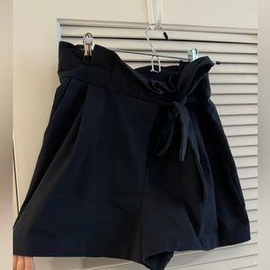 Zara navy shorts